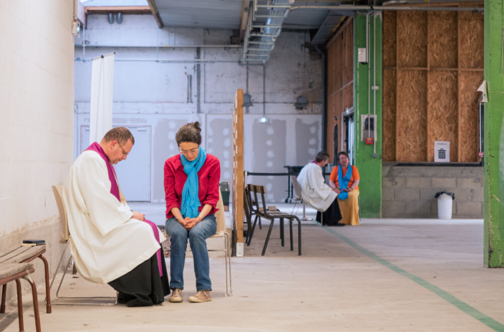 Confessions en marge de la grande soirée de partage, de joie et de prière.