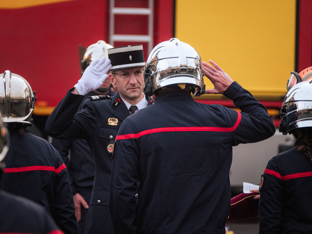 Le colonel Mathieu Malfait, Directeur départemental adjoint du Sdis 35, a également participé à cette cérémonie, pendant laquelle plusieurs pompiers ont également reçu une promotion.